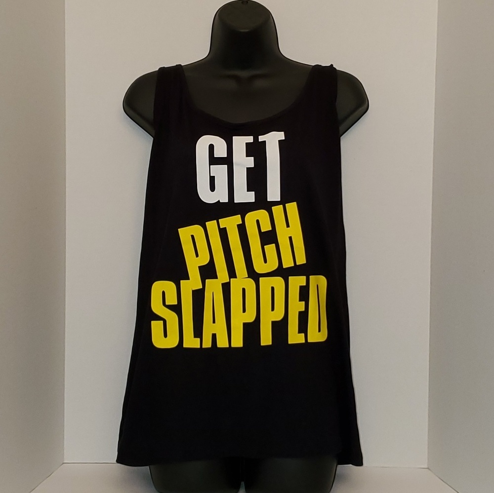 Torrid Black Racerback Pitch Perfect Tank Top
